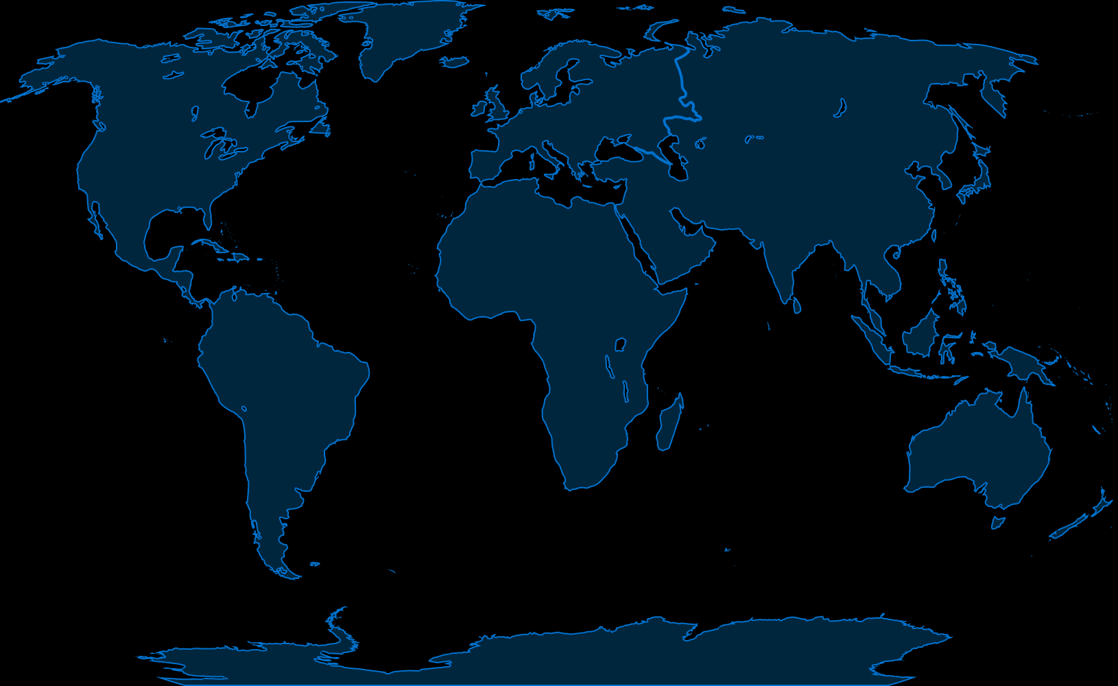 Map of the world